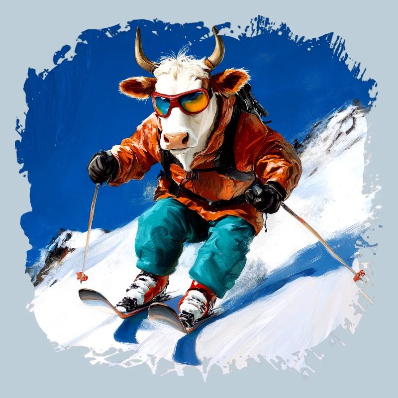 Kühe Ski