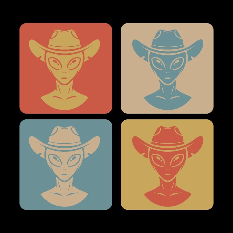 Cow-boy Alien vintage