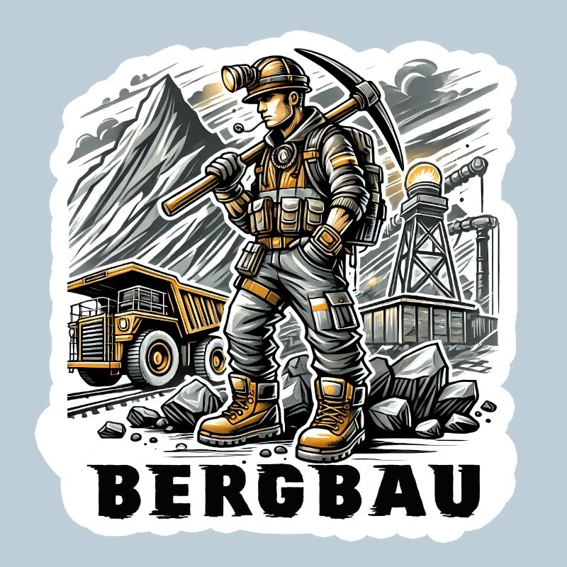 Harte Arbeit im Bergbau