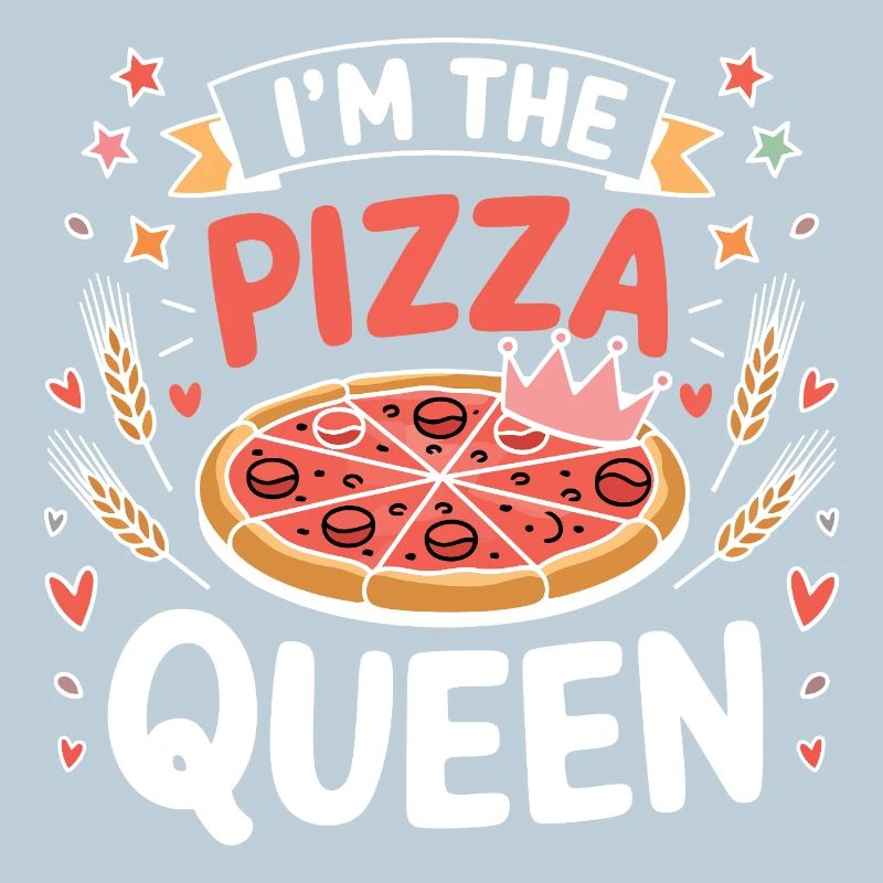 Ich bin die Pizza-Queen