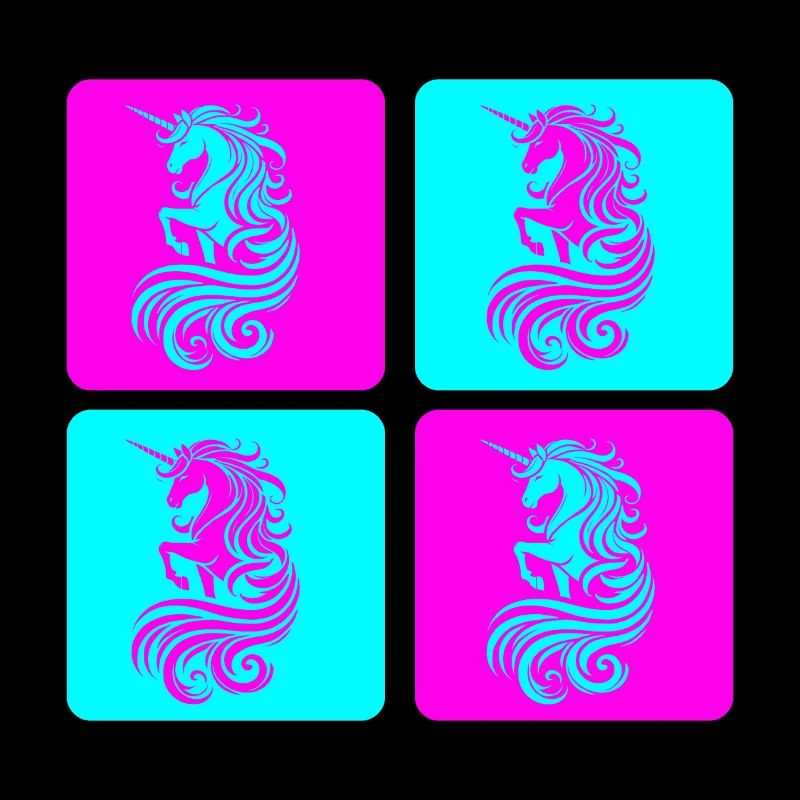 Magical Unicorn Pop Art