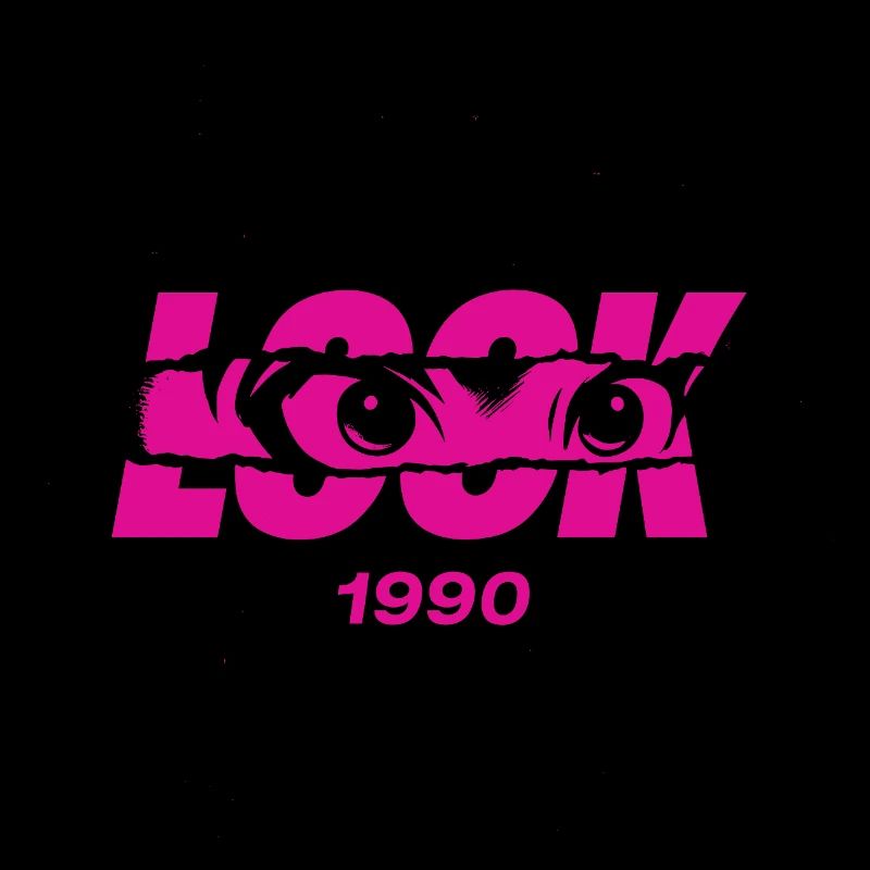 Look 1990's Neon Eyes