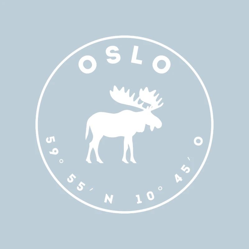 Oslo avec orignal et coordonnées