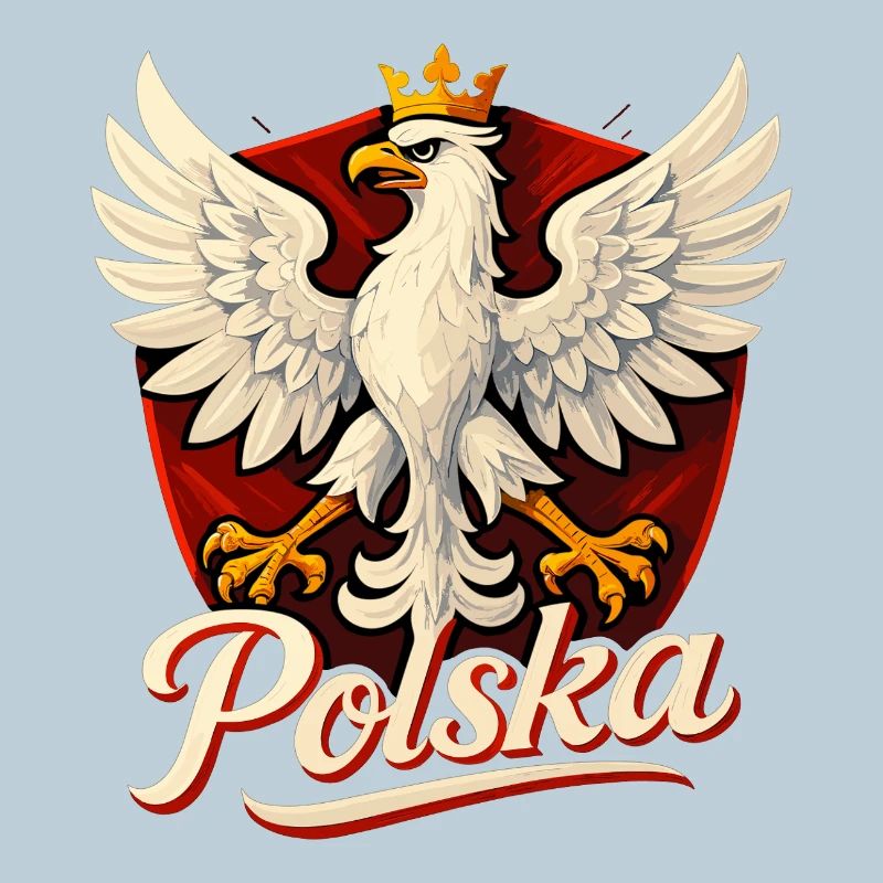 Pologne Polska aigle emblème drapeau drapeau cadeau