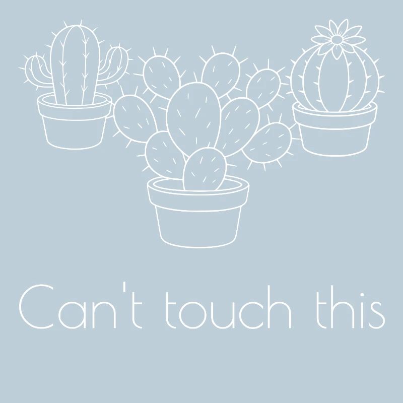 Conception amusante de cactus