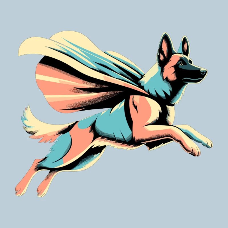 Super Maligator Belgian Shepherd Gift