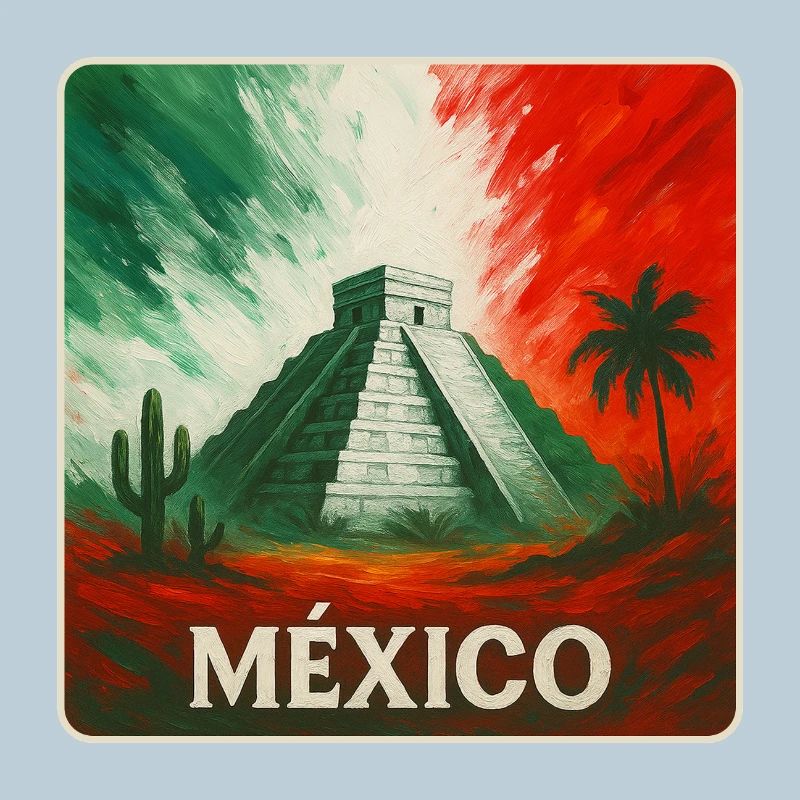 Conception des pyramides du Mexique