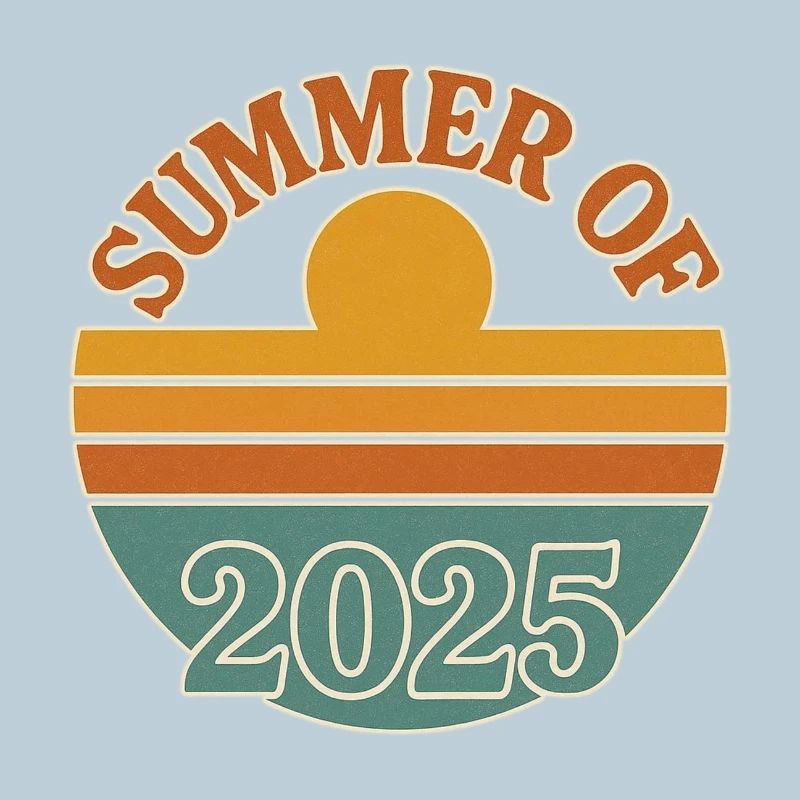 Été 2025 Design rétro