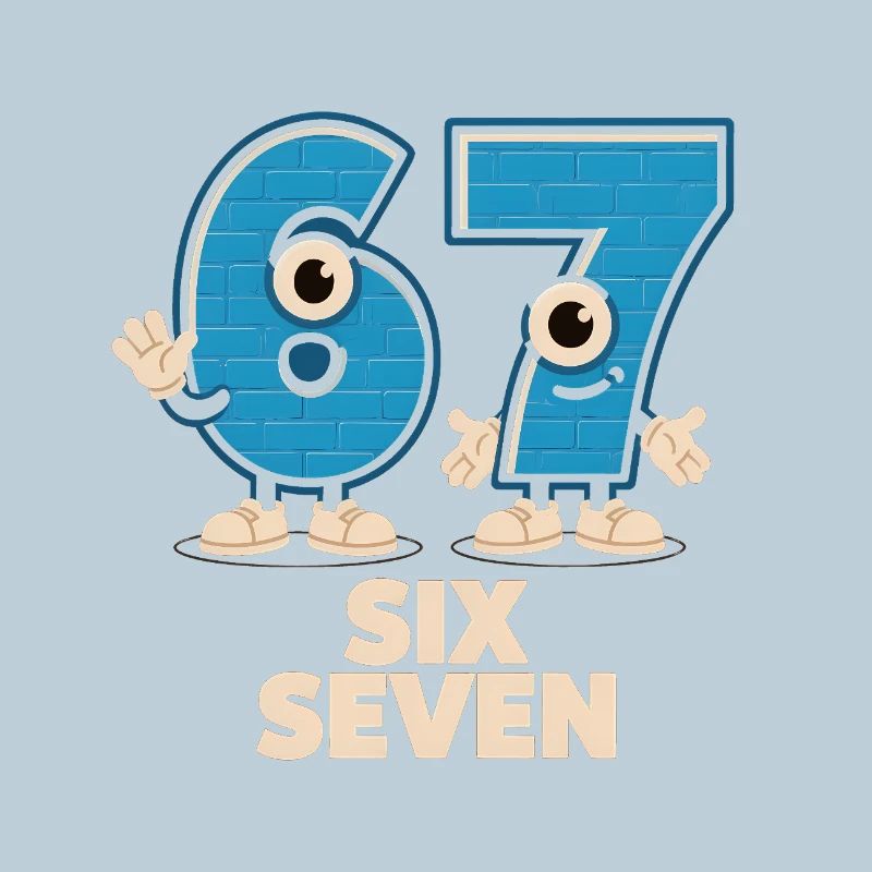 6 7 Six Seven Memes – Aura Points Kids Gaming