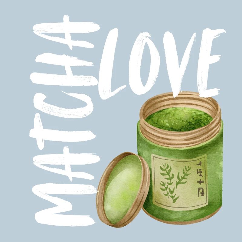 Matcha Love Matcha Latte Spruch Sprüche Geschenk