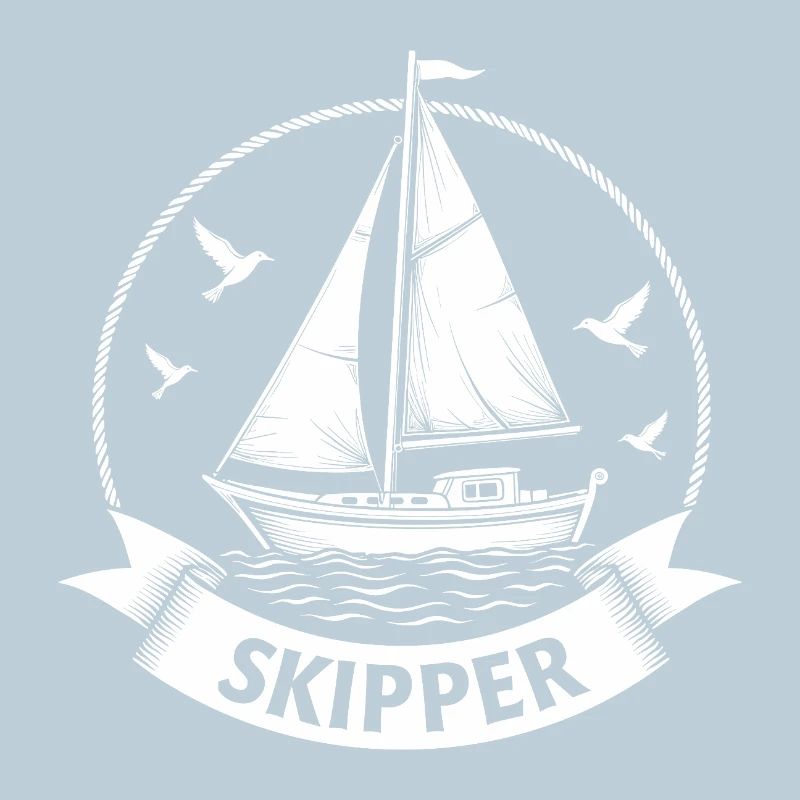 Skipper Sailboat Maritime Captain