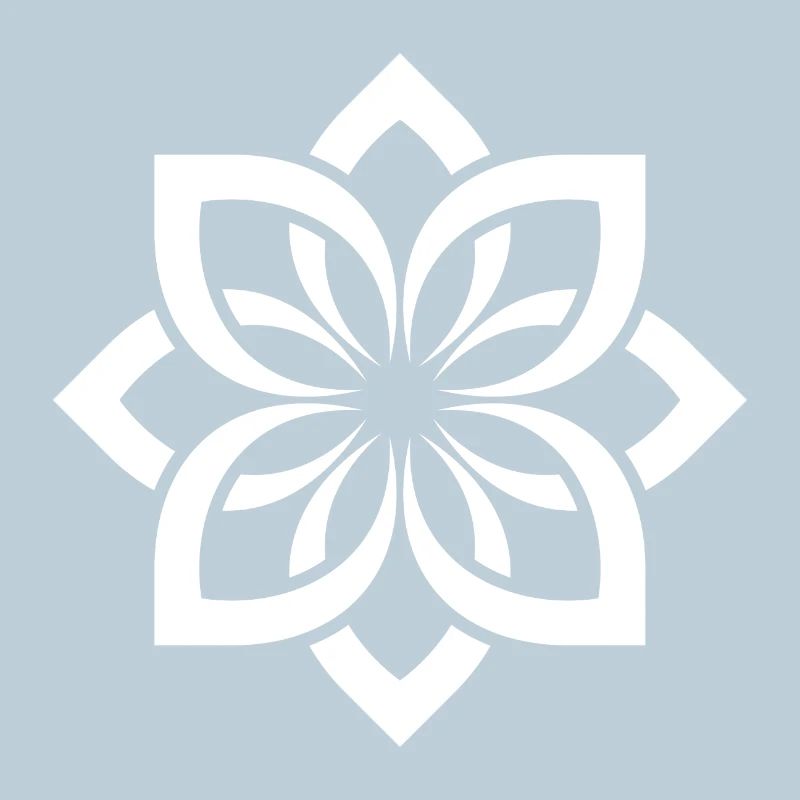 White Blossom Mandala Chogan