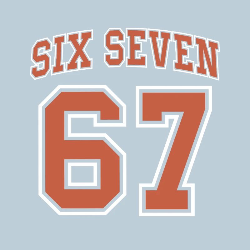 Mème du numéro universitaire Six Seven 67