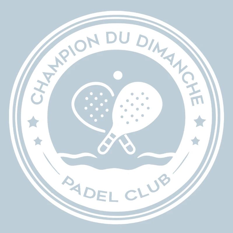 Sonntags-Champion-Padel-Abzeichen
