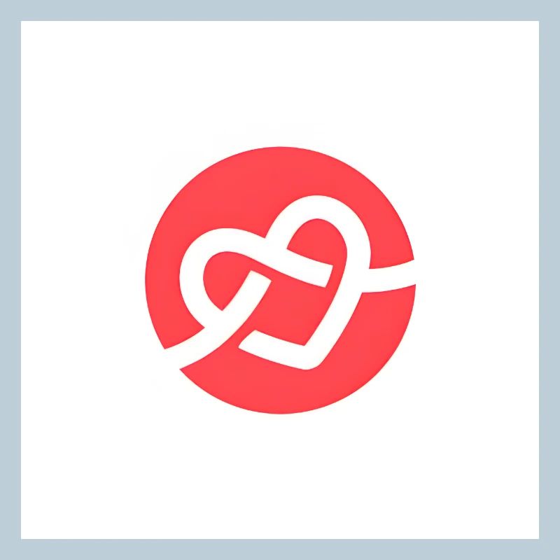 Logo des gewebten Herzens