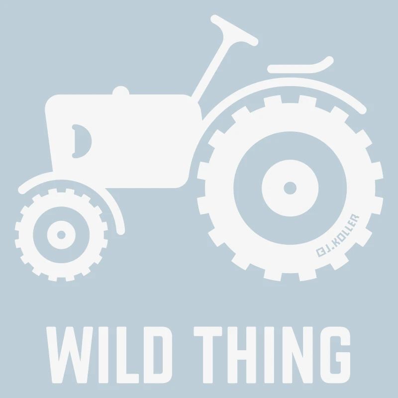 Wild Thing (Tractor / Farmer / White)