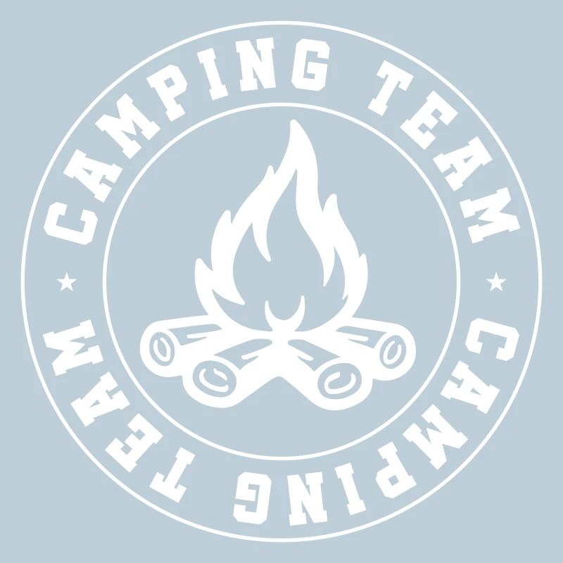 Camping Team Lagerfeuer