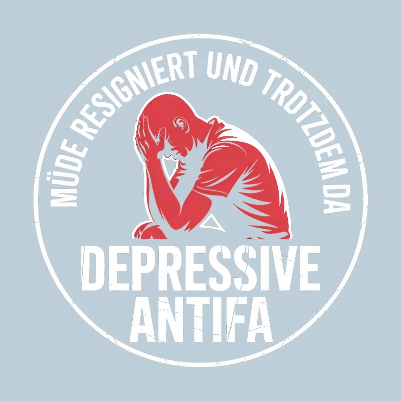 Depressive Antifa - Antifascist Merch