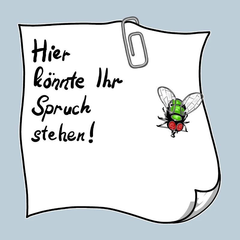 Notizzettel – Hier könnte Ihr Spruch stehen 