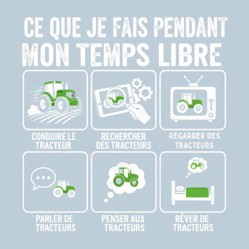 Free time and tractors: activities