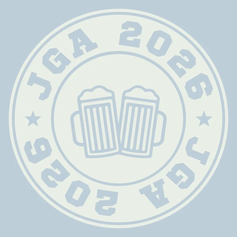 Bachelor Party 2026 Beer Mug Badge