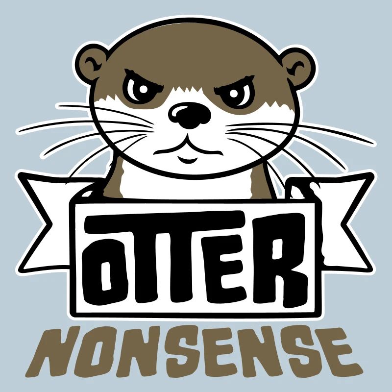 N’importe quoi de loutre, jeu de mots drôle, expression d’amour de la loutre