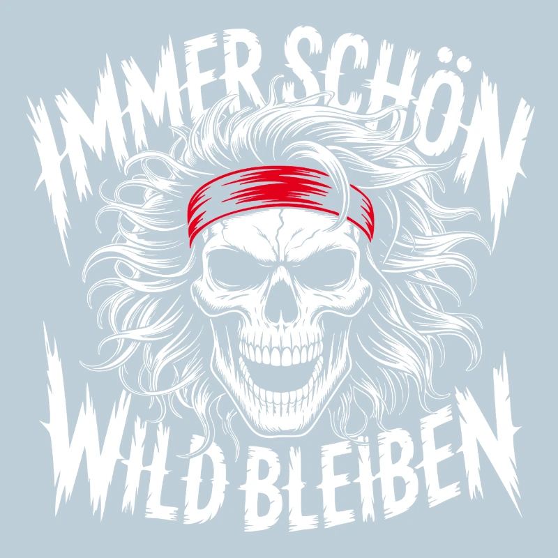 Always Stay Wild Skull Design