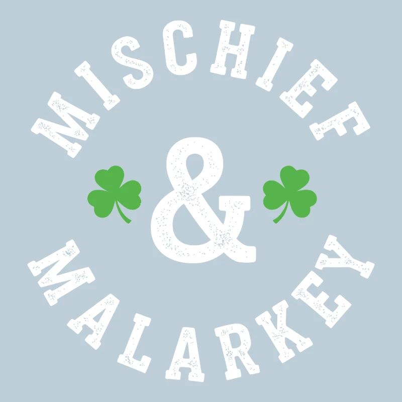 Mischief & Malarkey Shamrock Logo