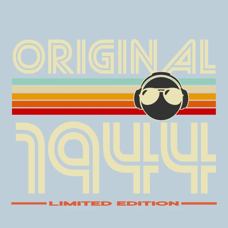 Originale Ohrhörer mit Retro-Logo von 1944