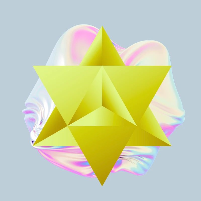 Surreal Merkaba Star