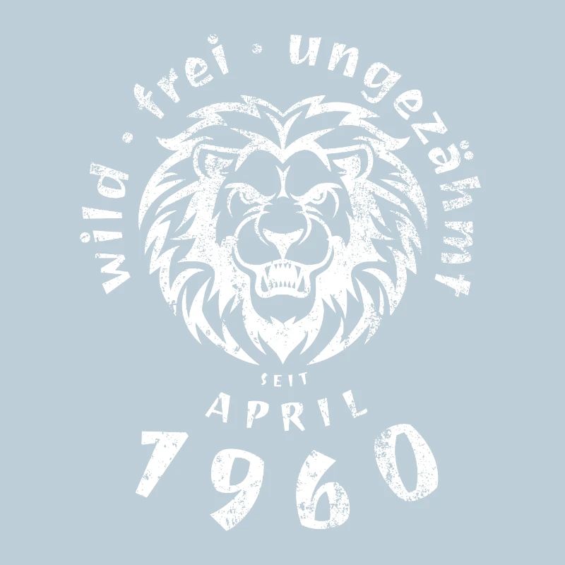 66. Geburtstag Wild, frei, ungezähmt seit 04/1960