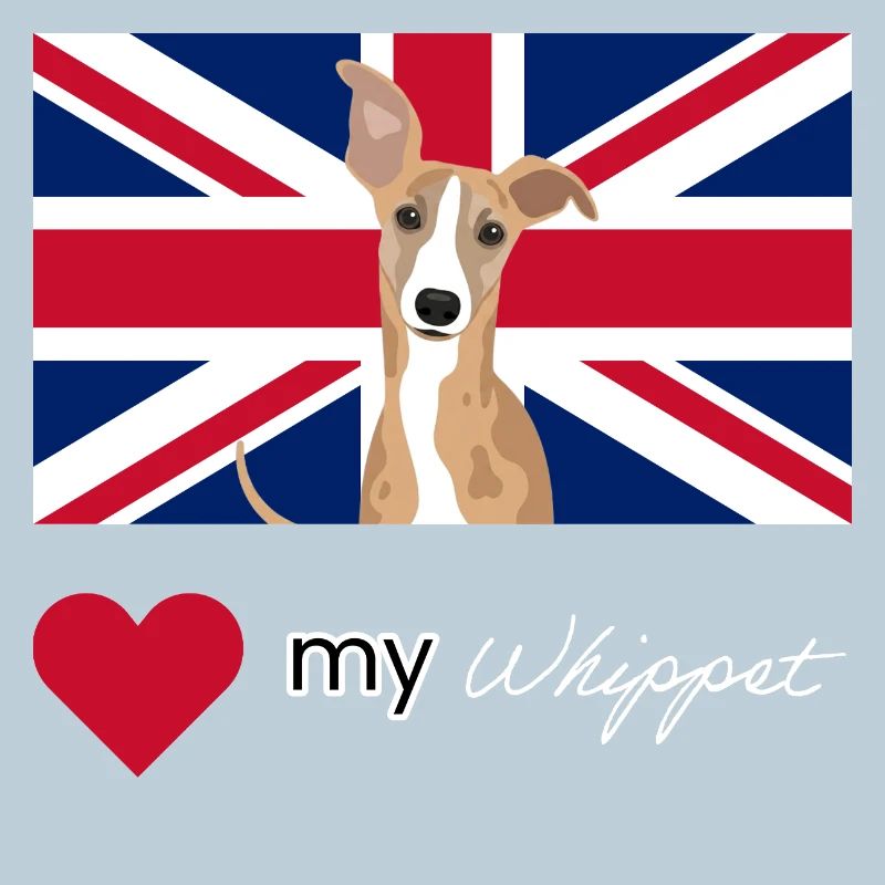 LUVMYWHIPPET (Blanc)