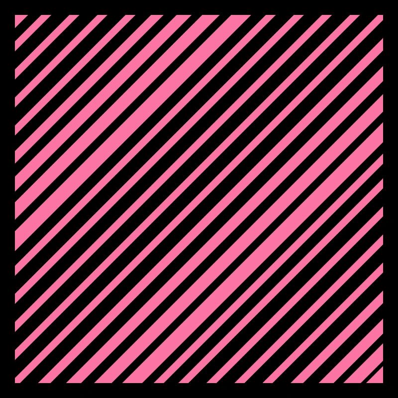 Graphic lines with diagonal stripes L pink