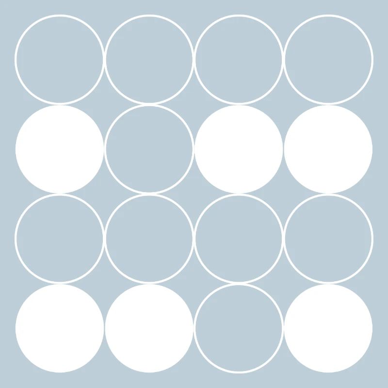 Circle Grid pattern