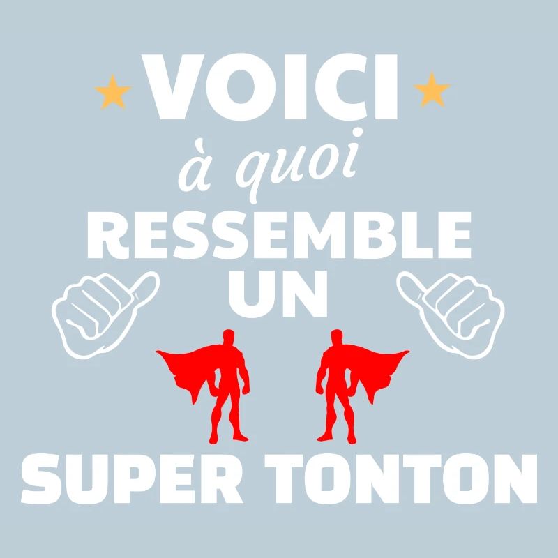 Super héros à thème de super tonton
