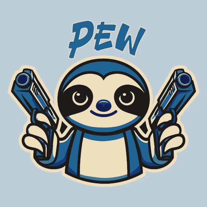 Cute Sloth Pew