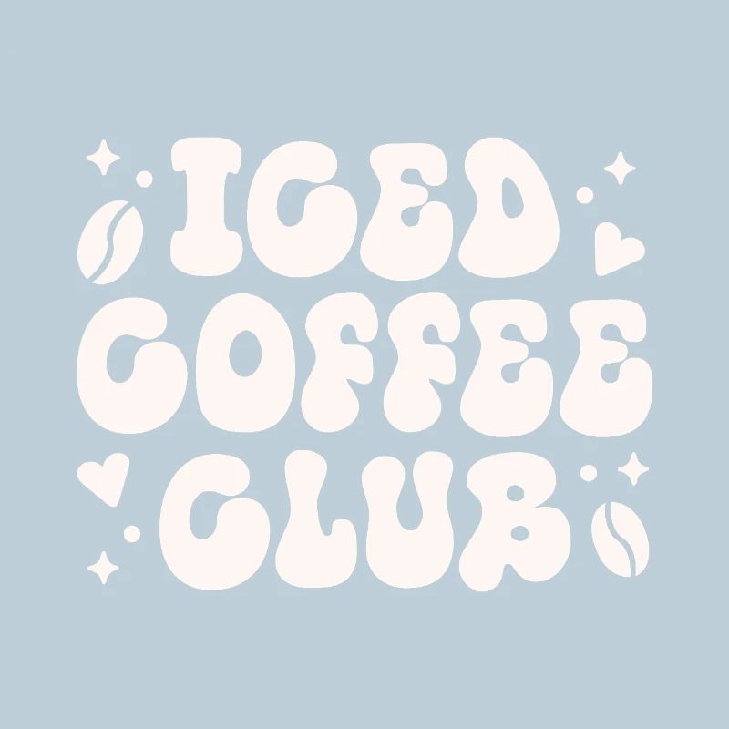 Latte cold brew club de café glacé