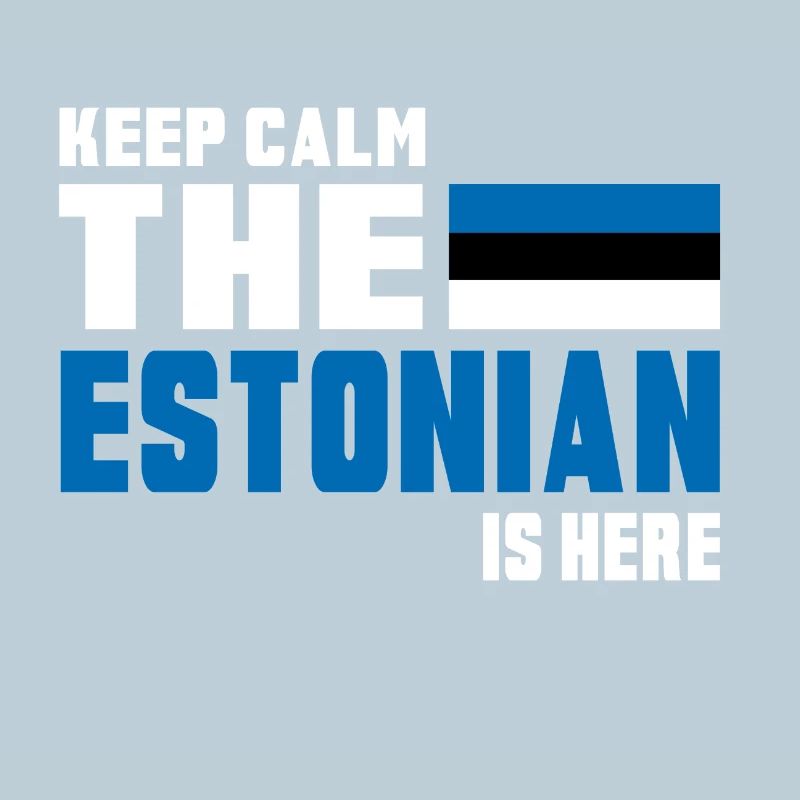 Keep calm Estonia / Gift Tallinn Eastern Europe