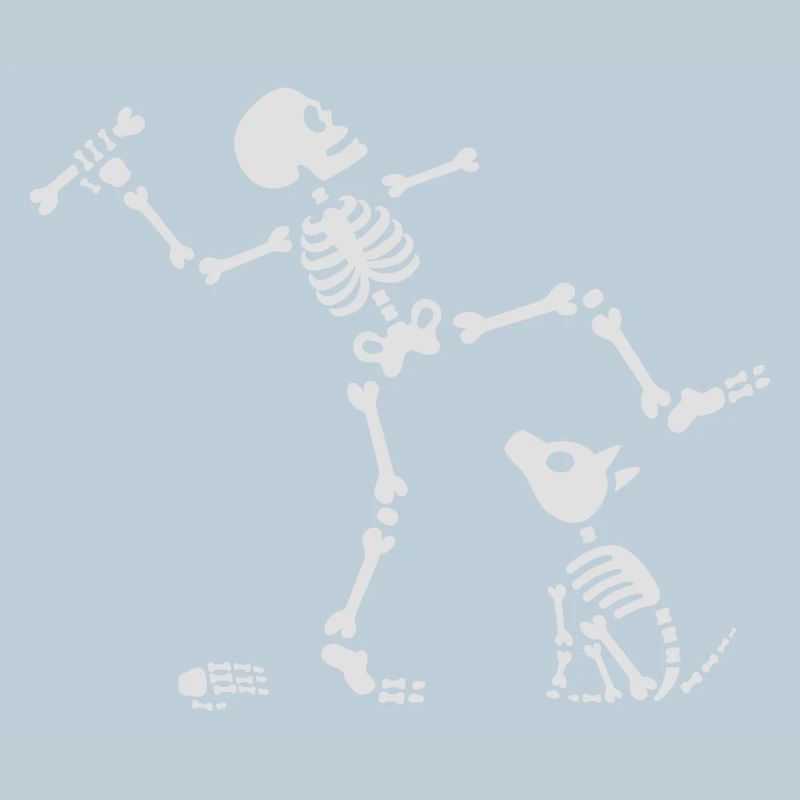 Go fetch bone dog skeleton arm