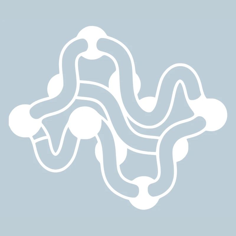 Protein folding molecule chain