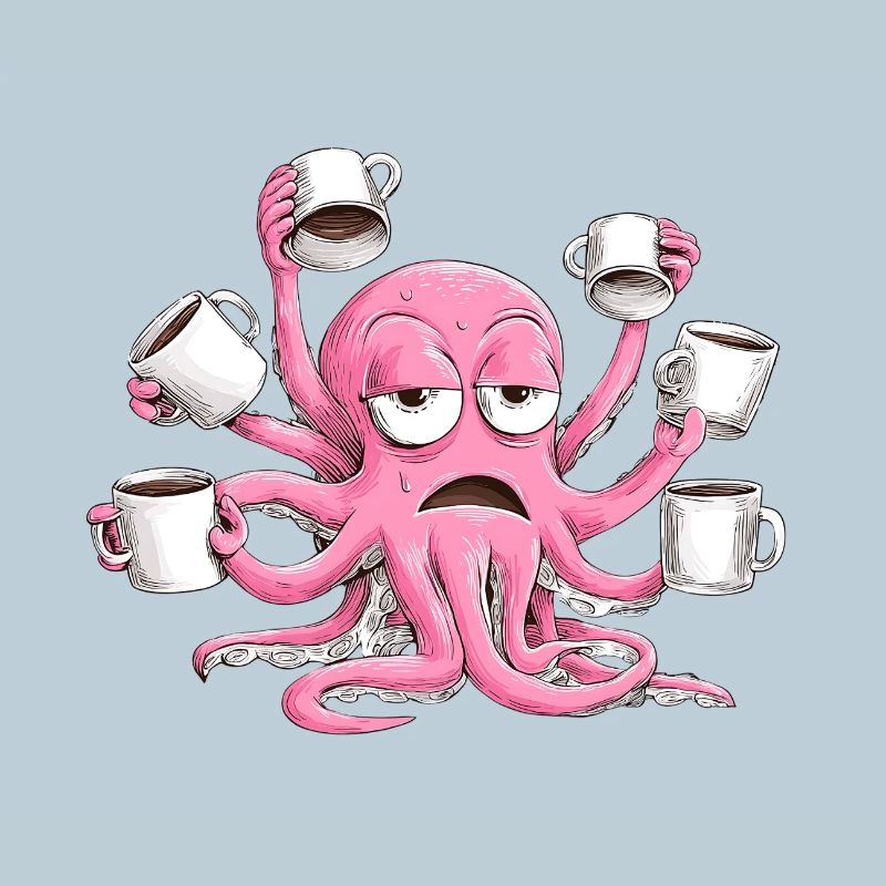 Musty Squid Coffee Enjoyment