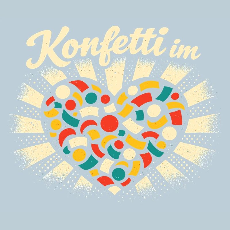 Konfetti Im Herzen - Süße Geschenkidee