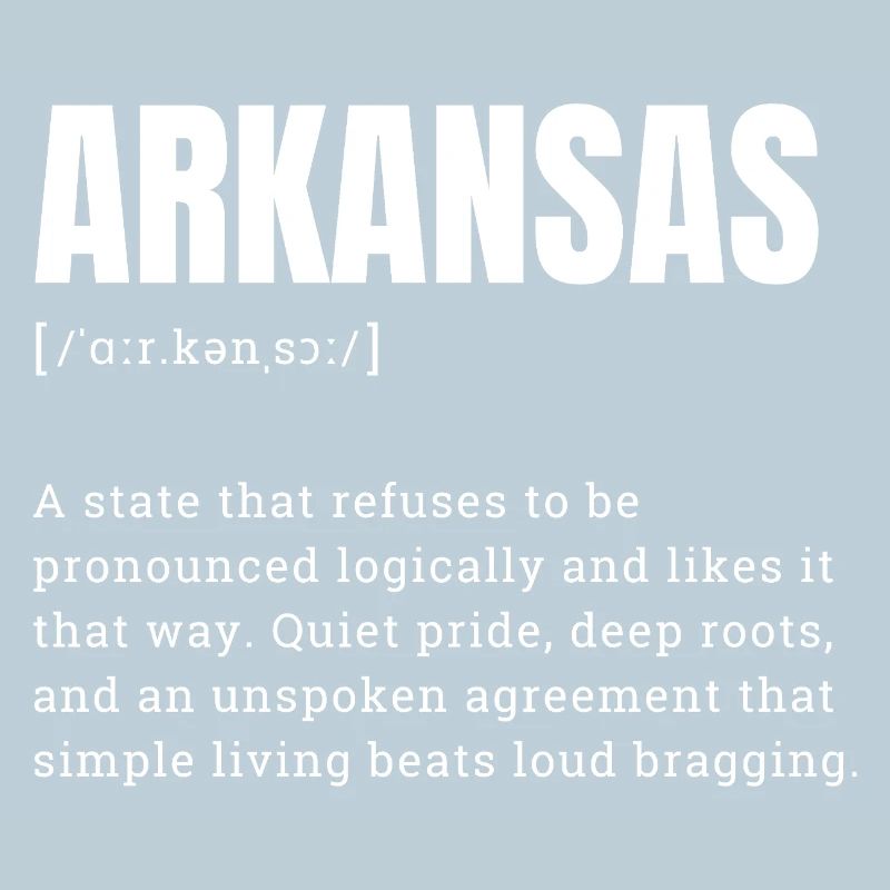 Arkansas Bold State Pride
