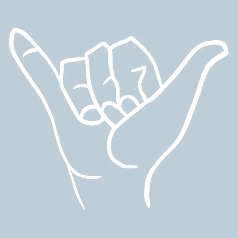 Shaka Surf Sign