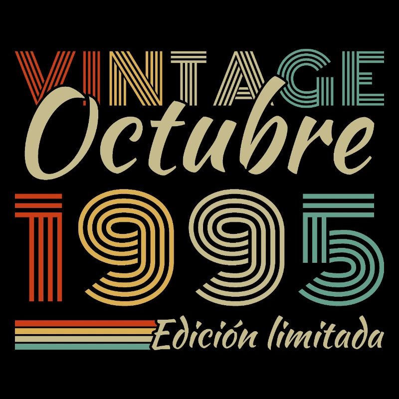October 1995 Vinatge Retro Birthday Gift