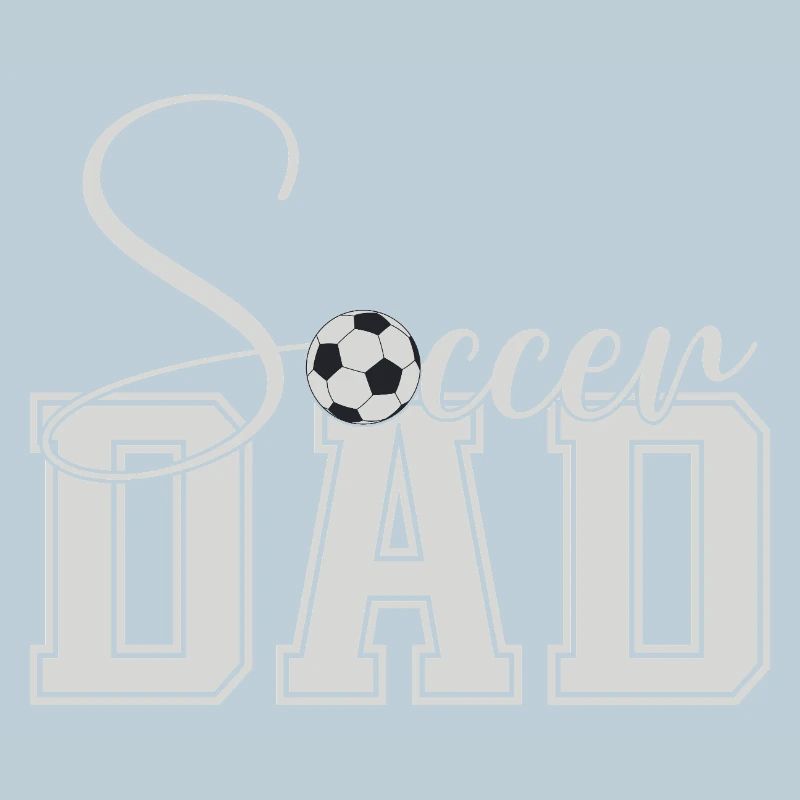 Soccer Dad Varsity Block Texte