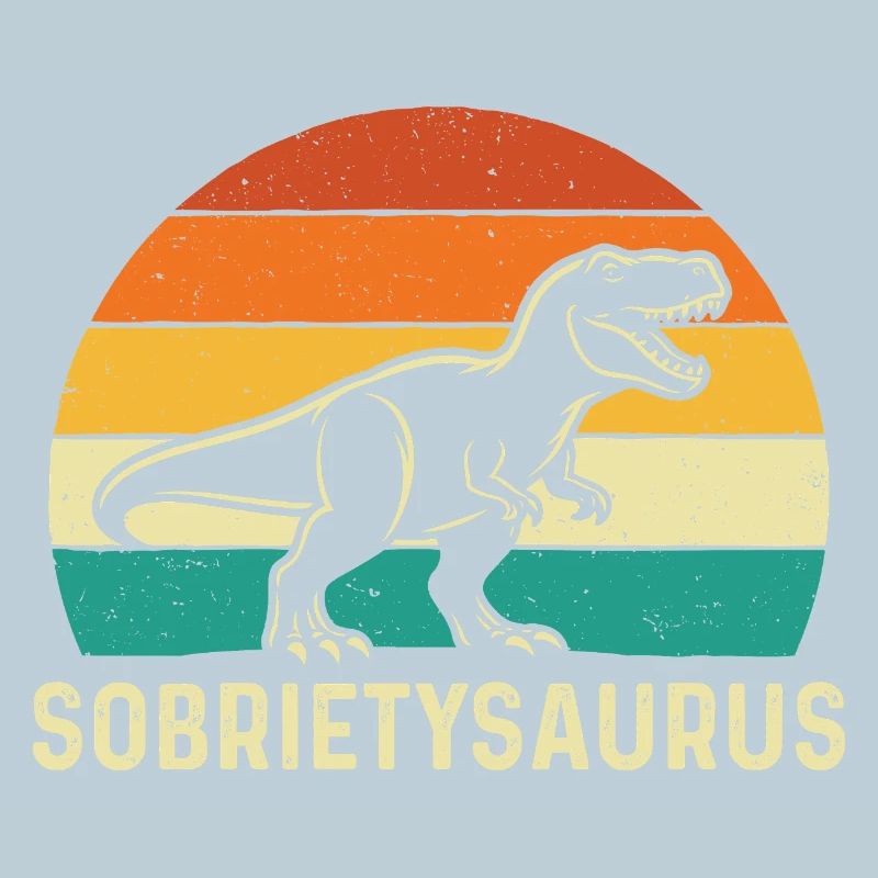 Sobrietysaurus Drôle de rétablissement sobre, AA NA