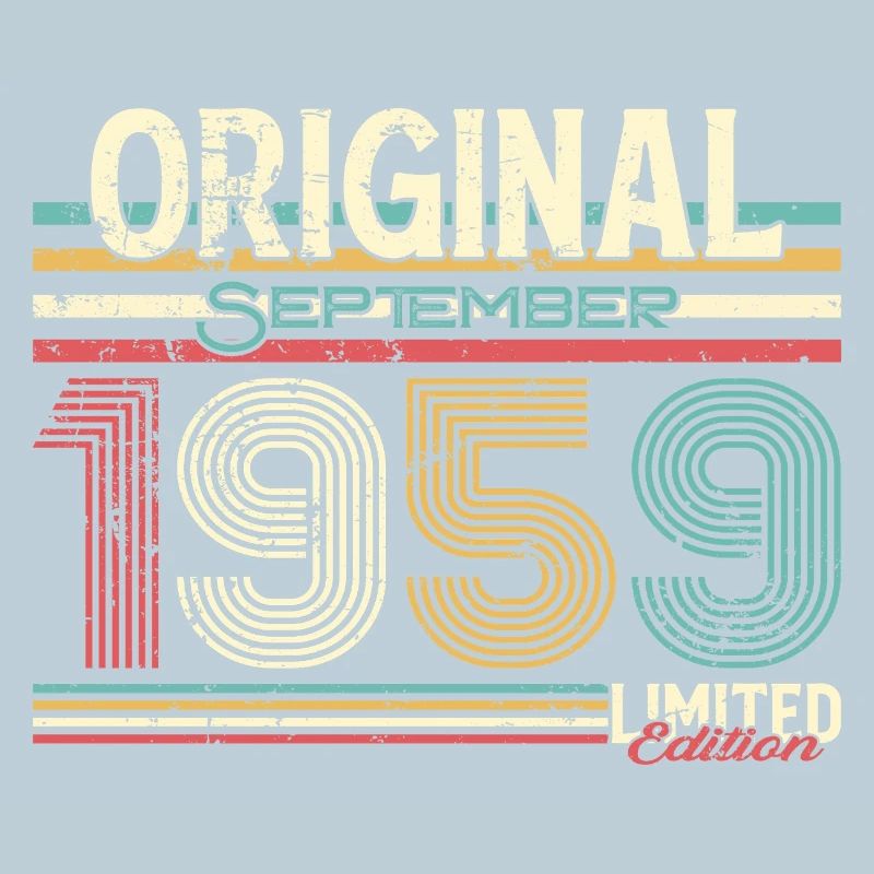 Édition limitée rétro de septembre 1959