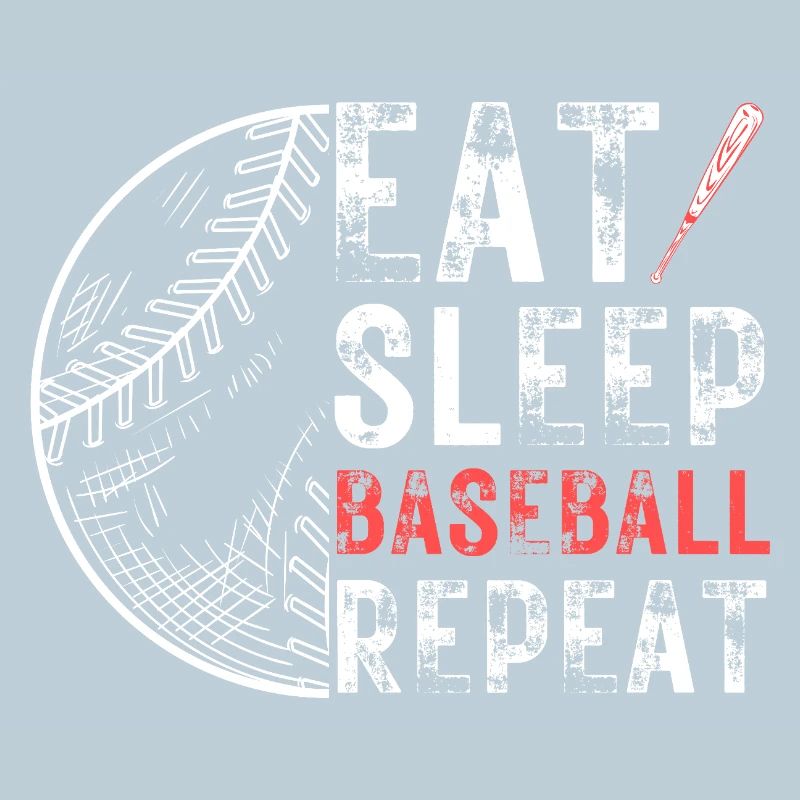 Eat Sleep Baseball Repeat