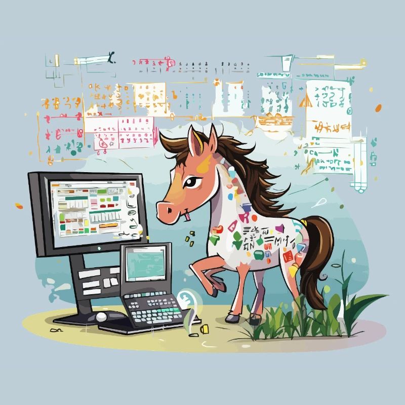 Digital Graffiti Pony
